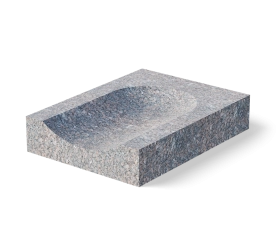 Водоприемная чаша 300*300*80 с выборкой полукруг, м/р: Гора Токимовка